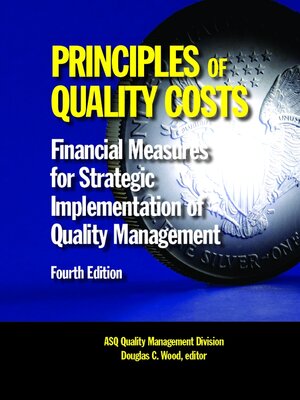 cover image of Principles of Quality Costs